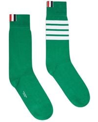 Thom Browne - Four-Bar Socks - Lyst