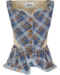 Vivienne Westwood - A Plaid Print Vest - Lyst