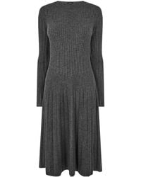 JOSEPH - Pleated Detail Dress - Lyst