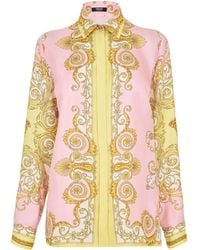 Versace - Printed Shirt - Lyst