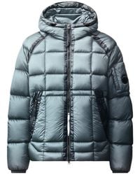 C.P. Company - Hooded Quilted Down Jacket - Lyst