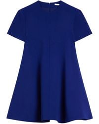 Givenchy - Round-Neck Flared Mini Dress - Lyst