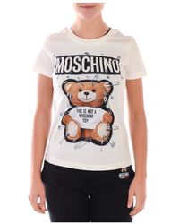 Moschino - Pattern Printed T-Shirt - Lyst
