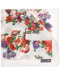 Moschino - Floral Travel Scarf - Lyst