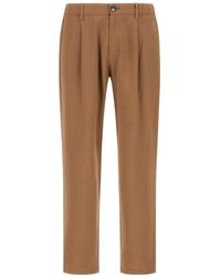 Herno - Pleated Drawstring Pants - Lyst