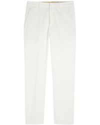 Tod's - Straight-Leg Cotton Trousers - Lyst
