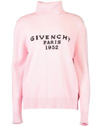 Givenchy - Turtleneck Knitted Jumper - Lyst