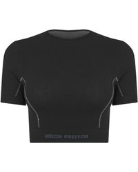 Heron Preston - Cropped Logo T-Shirt - Lyst