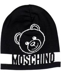 Moschino - Logo Details Cover Hat - Lyst