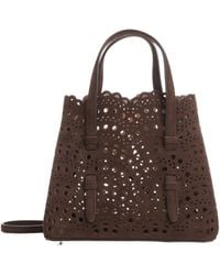 Alaïa - Alaïa Mina 20 Cut-Out Top Handle Bag - Lyst