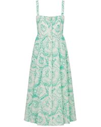 Dior - Iviera Flared Mid-Length Dress - Lyst