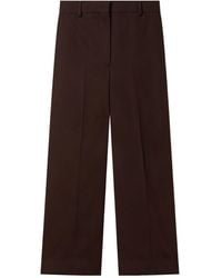Stella McCartney - Pleated Straight-Leg Pants - Lyst