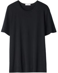 Lemaire - Scoop-Neck T-Shirt - Lyst