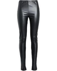 MM6 by Maison Margiela - Minimalist Solid Color Leggings - Lyst