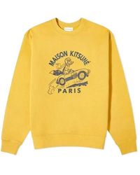 Maison Kitsuné - Long Sleeve Sweatshirt - Lyst