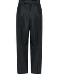 Jil Sander - Pleat Detailed Straight Leg Pants - Lyst