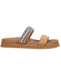 Jimmy Choo - Jadi Embellished Flat Shoes - Lyst