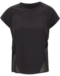 Liu Jo - Short-Sleeved Crewneck Top - Lyst