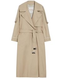Max Mara - The Cube Utrench Belted Long-Sleeved Coat - Lyst