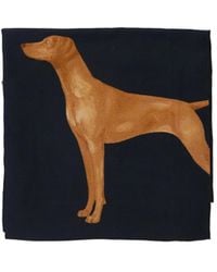 Ralph Lauren - Lauren Dog Print Scarf - Lyst