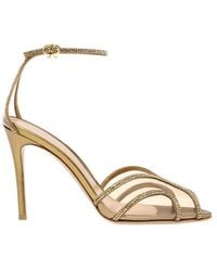 Gianvito Rossi - Open-Toe High-Heeled Sandals - Lyst