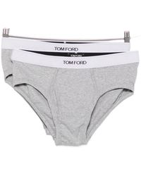 Tom Ford - Logo-Waistband Briefs (Set Of Two) - Lyst