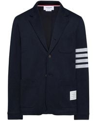 Thom Browne - Double Face Knit 4-Bar Sack Jacket - Lyst