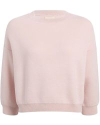 KHAITE - Sabina Long-Sleeve Sweater - Lyst