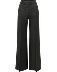 Victoria Beckham - Alina Wide-Leg Pants - Lyst