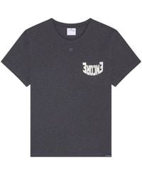 Courreges - Encore Short-Sleeved Cotton T-Shirt - Lyst