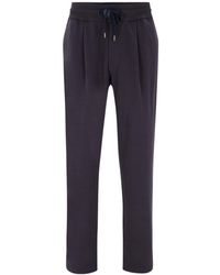 Herno - Pleat-Detailed Trousers - Lyst