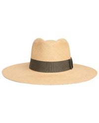 Celine - Triomphe Panama Hat - Lyst