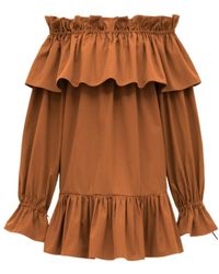 Saint Laurent - Short Dresses - Lyst