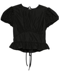 Cecilie Bahnsen - Cristobal Ruffled Top - Lyst