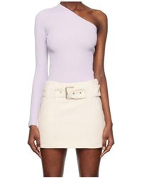 REMAIN Birger - One-Shoulder Long-Sleeve T-Shirt - Lyst