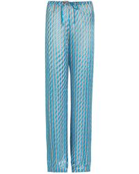 Dries Van Noten - Semi-Transparent Striped Pants - Lyst