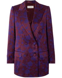 Dries Van Noten - Long-Sleeved Suit Jacket - Lyst