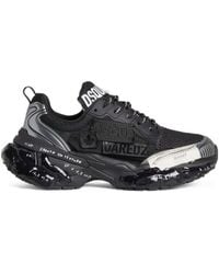 DSquared² - Logo-Patch Lace-Up Sneakers - Lyst