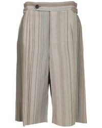 Vivienne Westwood - Humphrey Striped Bermuda Shorts - Lyst