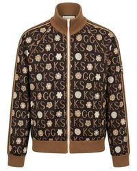 Gucci - X Ken Scott Print Zip-Up Jacket - Lyst