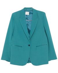 forte_forte - Single-Breasted Notched-Lapels Jacket - Lyst