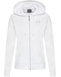 EA7 - Logo And Hat Casual Jacket - Lyst