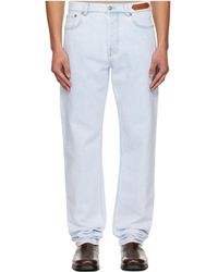 Lanvin - Non-Stretch Regular Jeans - Lyst