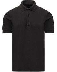 Tom Ford - Logo Embroidered Short-Sleeved Polo Shirt - Lyst