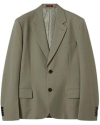 Gucci - Single-Breasted Dry Wool Jacket, Ready-To-Wear - Lyst