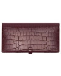 Ganni - Sue Long Slim Wallet - Lyst