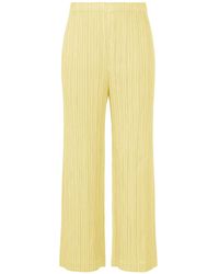 Pleats Please Issey Miyake - Thicker Bottoms Trousers - Lyst