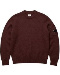C.P. Company - Long-Sleeved Crew-Neck Knit Top - Lyst
