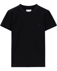 WOOYOUNGMI - Floral Back-Print T-Shirt - Lyst