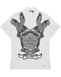Just Cavalli - Pattern Polo Shirt - Lyst